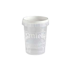 Nicot - Fabricant Français de Matériel Apicole en Plastique 25 pots Nicot Miel 250g (PAL)