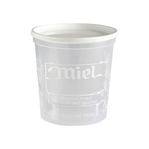 Nicot - Fabricant Français de Matériel Apicole en Plastique 25 pots Nicot Miel 1kg (PEP)