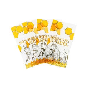 Apiculture.net - Matériel apicole français 250 sachets imprimés Bonbons au miel 250g