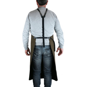 Apiculture.net - Matériel apicole français Grand tablier de bricolage cuir velours