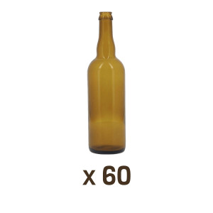 Apiculture.net - Matériel apicole français 60 bouteilles de bière 75cl