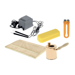 Apiculture.net - Matériel apicole français Pack outils pour pose de cire Dadant