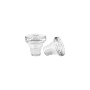 Apiculture.net - Matériel apicole français 12 bouchons en verre diamètre goulot 18,5mm