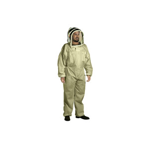Apiculture.net - Matériel Apicole Combinaison Kaki Cosmonaute - XXL