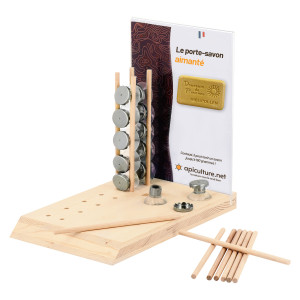 Apiculture.net - Matériel apicole français Présentoir pour porte-savons aimantés