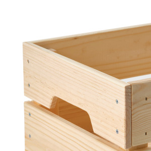 Apiculture.net - Matériel apicole français Caisse en bois grand modèle montée
