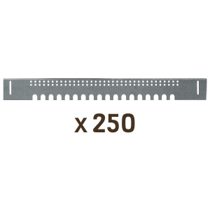 Apiculture.net - Matériel apicole français 250 portières d'entrée 450mm (hauteur 45mm)