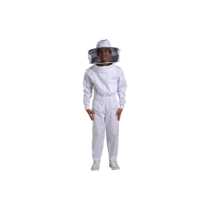 Apiculture.net - Matériel apicole français Combinaison enfant avec chapeau et voile - 10 ans - 152 cm