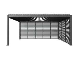 Panou fix pentru pergolele Aplux ProMax, aluminiu, antracit, 6 m