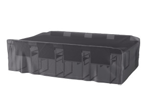 Husa mobilier gradina AeroCover pentru set masa si scaune gradina, 340x150x85 cm, dreptunghiulara, antracit