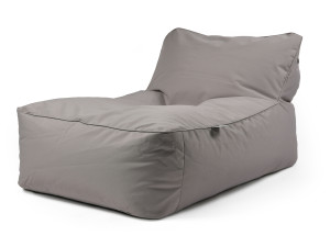 Sezlong puf Mighty pentru exterior si interior, gri deschis