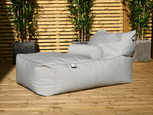 Perna de suport lombar Extreme Lounging pentru exterior si interior, gri deschis