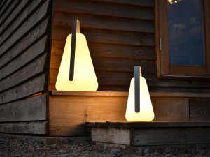 Lampa de gradina si terasa B-Bulb cu LED, 15x32 cm, mica