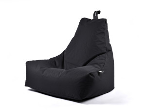 Fotoliu puf Mighty pentru exterior si interior, negru