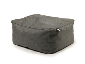 Taburet puf B-Lounge pentru exterior si interior, gri