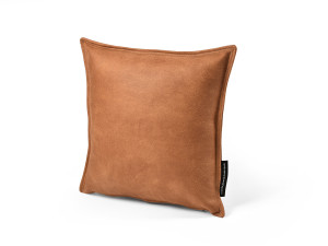 Perna decorativa Luxury pentru interior, imitatie de piele, maro deschis