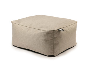 Taburet puf B-Lounge pentru exterior si interior, bej
