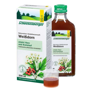 Schoenenberger Naturreiner Heilpflanzensaft Weißdorn