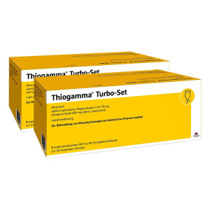 Thiogamma Turbo Set Injektionsflaschen