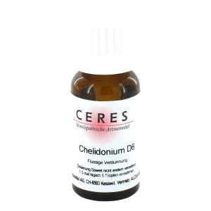 Ceres Chelidonium D6 Dilution