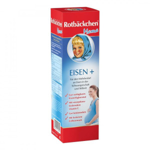 Rabenhorst Rotbäckchen Mama Eisen+ Saft