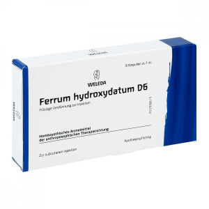 Weleda Ferrum Hydroxydatum D6 Ampullen