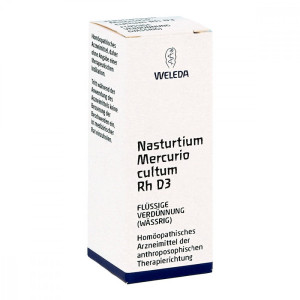 Nasturtium Mercurio cultum Rh D3 Dilution