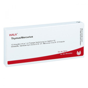 Wala Thymus/ Mercurius Ampullen