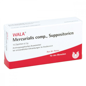 Wala Mercurialis compositus Suppositorien
