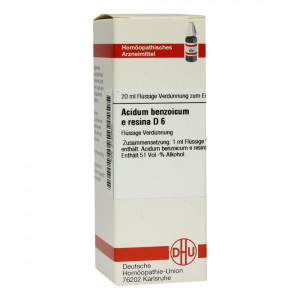 DHU Acidum Benzoicum E.res. D6 Dilution