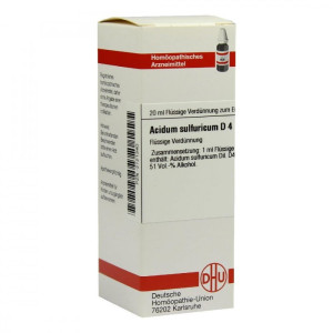 DHU Acidum Sulfuricum D4 Dilution