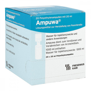 Ampuwa Plastikampullen Injektions-/infusionslsg.