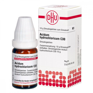 DHU Acidum Hydrochloricum C30 Globuli