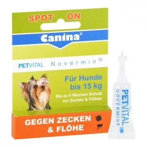 Petvital Novermin flüssig für Hunde bis 15 kg