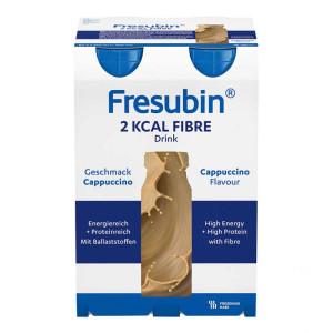 Fresubin 2 kcal Fibre Trinknahrung Cappuccino   Aufbaukost