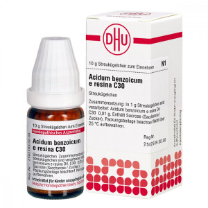 DHU Acidum Benzoicum E.res. C30 Globuli