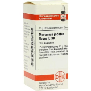 DHU Mercurius Jodat. Flavus D30 Globuli