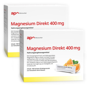 Magnesium Direkt 400 mg von apodiscounter