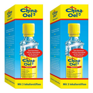 China Oel mit 3 Inhalatoren