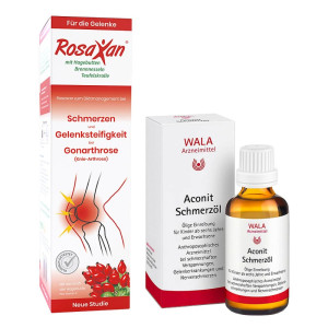 Rosaxan plus Vitamin D + Aconit Schmerzöl