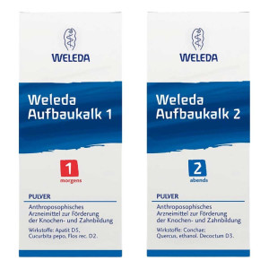 Weleda Aufbaukalk 1 und 2
