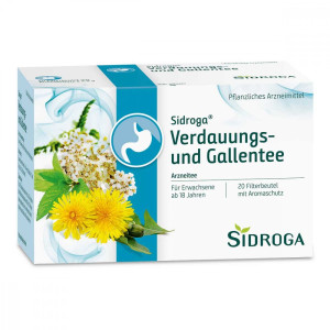 Sidroga Verdauungs- und Gallentee Filterbeutel