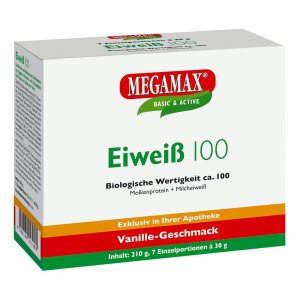 Eiweiss 100 Vanille Megamax Pulver
