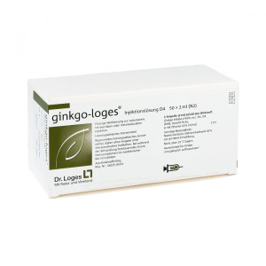 ginkgo-loges Ginkgo Loges Injektionslösung D4 Ampullen