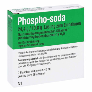 Phospho-soda 24,4 g/10,8 g Lösung zum Einnehmen