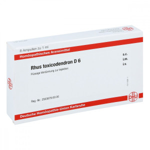 DHU Rhus Toxicodendron D6 Ampullen