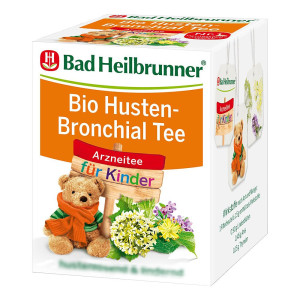 Bad Heilbrunner Bio Husten-bronchial Tee für Kinder