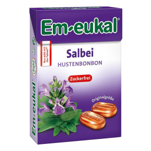 Em Eukal Bonbons Salbei zuckerfrei Box