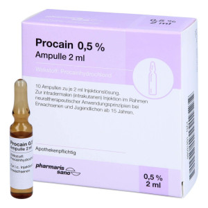Procain 0.5% Ampulle 2ml