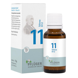 Biochemie Pflüger 11 Silicea D12 Globuli
